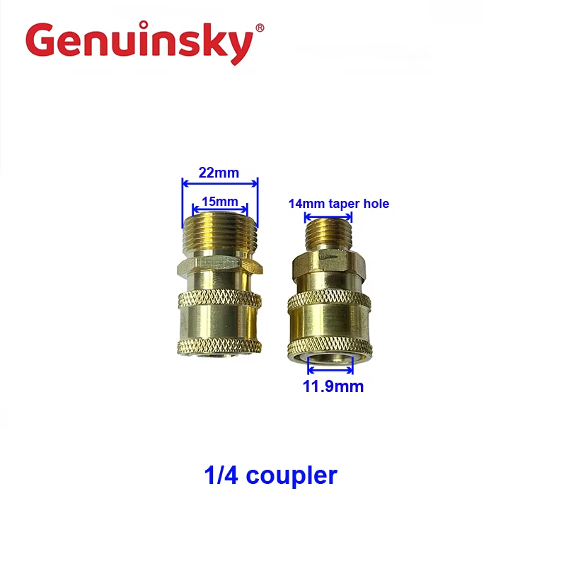 Két specifikáció 1/4 tengelykapcsolóból