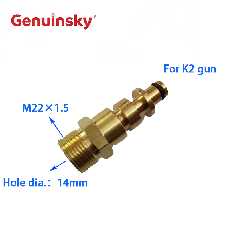 100% réz autómosó tömlő csatlakozó