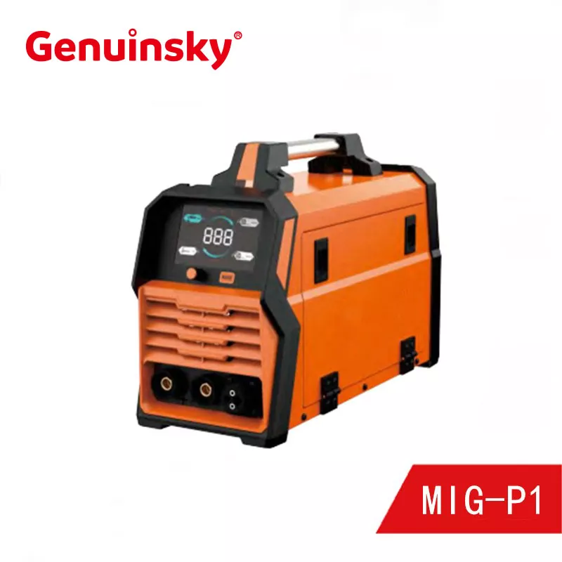 MIG Inverter hegesztőgép gáz nélküli LCD P1