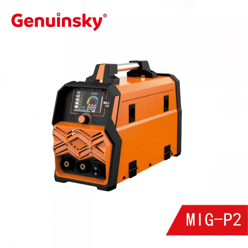 MIG Inverter hegesztőgép gáz nélküli LCD P2